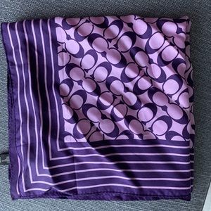 COACH Silk Scarf